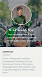 Mobile Screenshot of nicholas-ng.com